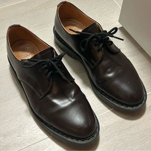 Burgundy Derby Shoes
